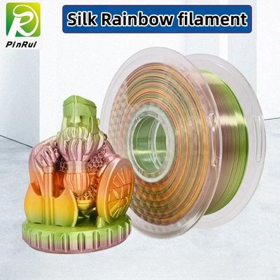 Sutra pelangi 1,75 mm Pla 3d Printer Filament macarons aneka warna