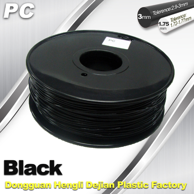 Polikarbonat 3d Printer Filament 1.75mm atau 3mm Gloss Bagus