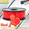 Multi Color 1.75mm / 3mm ABS 3D Printer Filament Merah Dengan Elastisitas Bagus