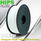 Custom White HIPS 3D Printer Filament 1.75mm / 3mm, Material Cetak 3D Reusable