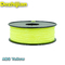 Bahan Fluorescent Dark Yellow PLA 3d Printer Filament 1.75mm / 3.0mm