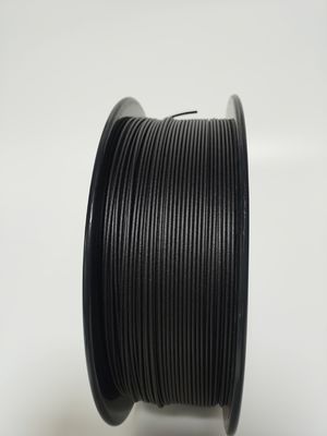 Serat Karbon Pa-Cf Nylon 3d Pla Filament 1.75mm Hitam Ketangguhan Tinggi