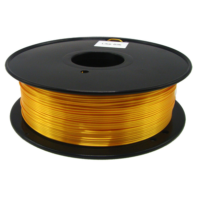Kekuatan Tinggi Gold 3.0mm PLA 3d Printer Filament