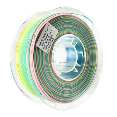 PINRUI 3D Printer Filament PLA Matte Rainbow 1.75mm 1kg Berbagai warna Cocok dengan Sebagian besar Printer FDM