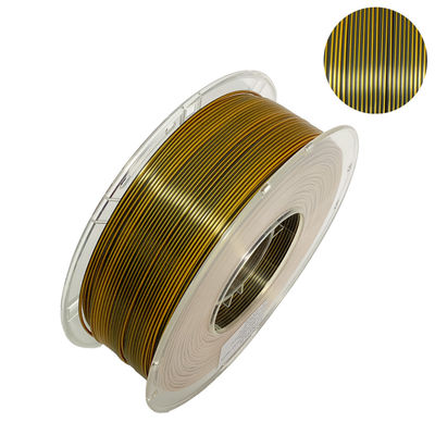 PINRUI Filamen PLA Sutra Warna Dua 1,75mm Bi-Color 3D Printer Sutra PLA Filamen 1 kg (2,2 lbs)