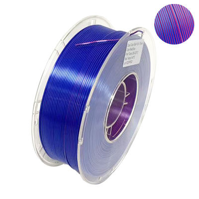 PINRUI Filamen PLA Sutra Warna Dua 1,75mm Bi-Color 3D Printer Sutra PLA Filamen 1 kg (2,2 lbs)