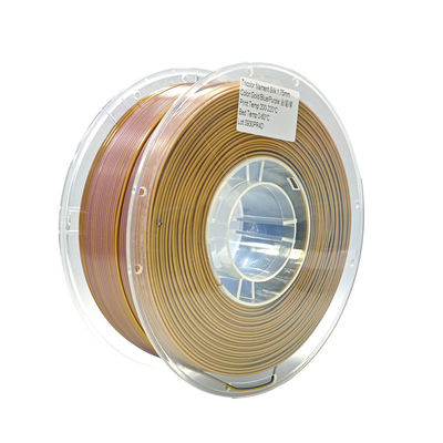PINRUI Triple Color PLA Silk Filament 1.75mm 1kg Spool Triple Color PLA Silk Filament Cocok dengan Sebagian besar Printer FDM