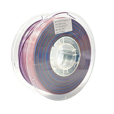 Filamen Printer 3d PINRUI PETG Pelangi 1.75mm