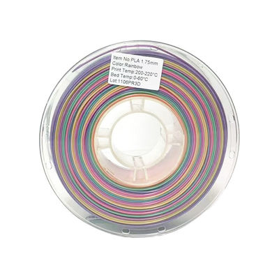Filamen Printer 3d PINRUI PLA Pelangi 1.75mm