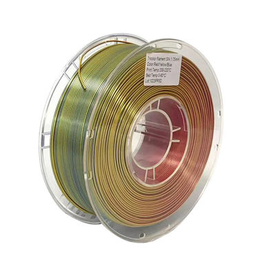 Filamen warna perjalanan, filamen warna ganda, filamen sutra, filamen pla, filamen 3d
