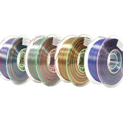 PINRUI Pelangi PLA Sutra PLA 1,75mm 1kg Multi-warna PLA Color Gradient Filament untuk Pencetakan 3D