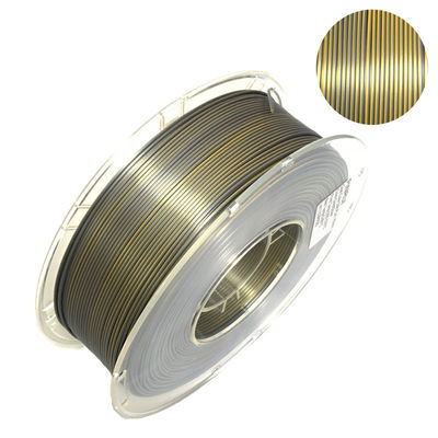 3d Printer Filament silk PLA Filament 1.75mm warna ganda Untuk Pencetakan Printer 3d