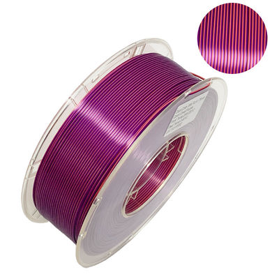 3d Printer Filament silk PLA Filament 1.75mm warna ganda Untuk Pencetakan Printer 3d
