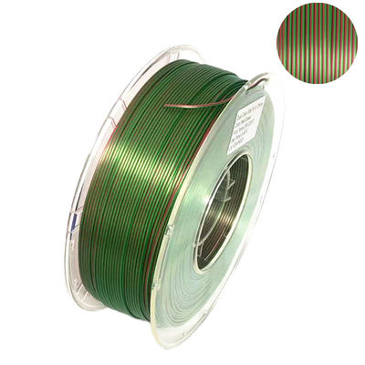 3d Printer Filament silk PLA Filament 1.75mm warna ganda Untuk Pencetakan Printer 3d