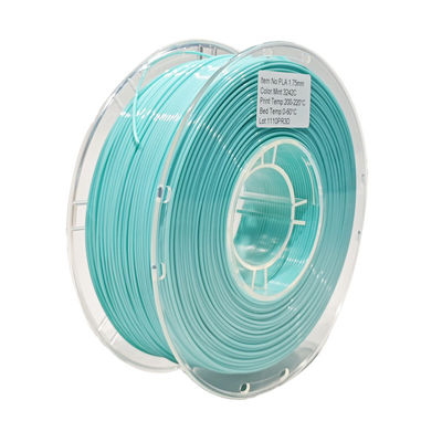 Filamen Printer 3D PLA 1 kg Spul 1,75 mm Warna abu-abu