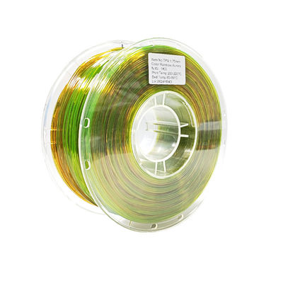 PINRUI Flexible 3D Printer Green Filament 8 Warna 1.75mm 3mm 1.0kgs HP Tipe Sangat Fleksibel ShoreA95