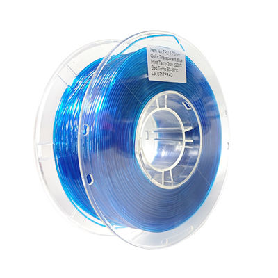 PINRUI Flexible 3D Printer Green Filament 8 Warna 1.75mm 3mm 1.0kgs HP Tipe Sangat Fleksibel ShoreA95