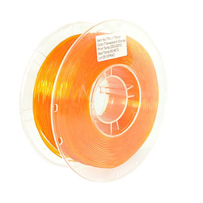 PINRUI Flexible 3D Printer Green Filament 8 Warna 1.75mm 3mm 1.0kgs HP Tipe Sangat Fleksibel ShoreA95