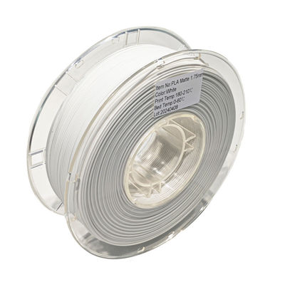Matte PLA 3D Printer Filament 7 Warna Vacuum Packing Dengan Desiccant