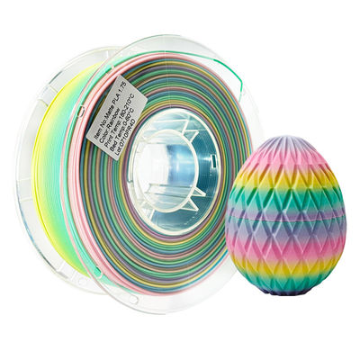 PINRUI 3D Printer Filament Rainbow Dreamy Color 1,75mm 1kg Berbagai warna cocok untuk kebanyakan printer FDM
