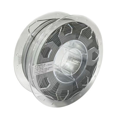 PINRUI 1.75mm 1KG Filamen PLA Biodegradable Dapat Disesuaikan untuk Creality Batang Plastik Granul Mentah Peregangan Gulungan Batang Plastik