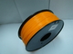 Printer 3D Desktop 3D Bahan Filamen Plastik yang Digunakan Dalam Percetakan 3D Trans Orange