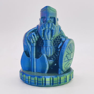sutra warna ganda filamen tiga warna 1.75mm, filamen pla, filamen printer 3d