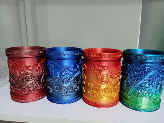 filamen tiga warna, filamen pla, filamen sutra, filamen 3d, filamen printer