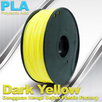 Diameter 1.75mm / 3.0mm 1.0KG / roll PLA Filament Untuk Printer 3F Dalam Persediaan