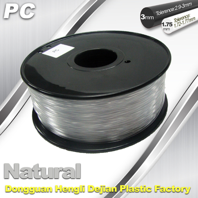 PC Filament 3D Printing Material Strength Resist Ultraviolet Rays