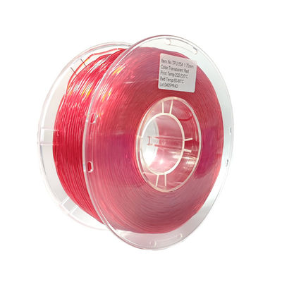 PINRUI TPU Filament 1.75mm/2.85mm untuk FDM 3D Printing 1KG/3KG/5KG/10KG Produk Plastik OEM/ODM