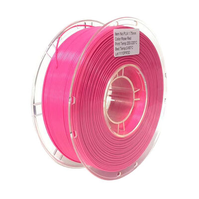 PINRUI 1KG Printer 3D Kecepatan Tinggi yang disesuaikan RoHS Batang Plastik 3D mentah 1KG Stretch Batang Plastik PLA Servis Pemotongan Filament