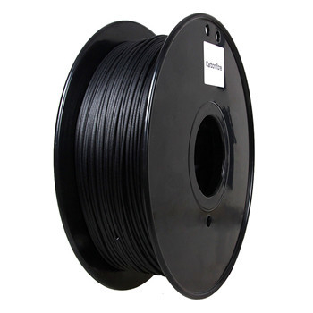 Flame Retardant Carbon Fiber 3d Printer Filamen 1.75 / 3.0 Mm Warna Hitam